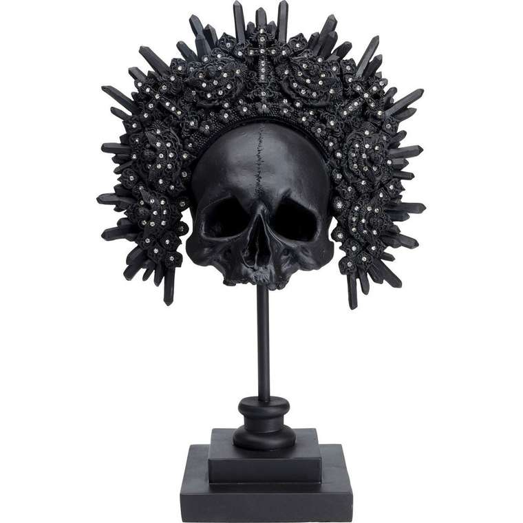Предмет декоративный Skull черного цвета