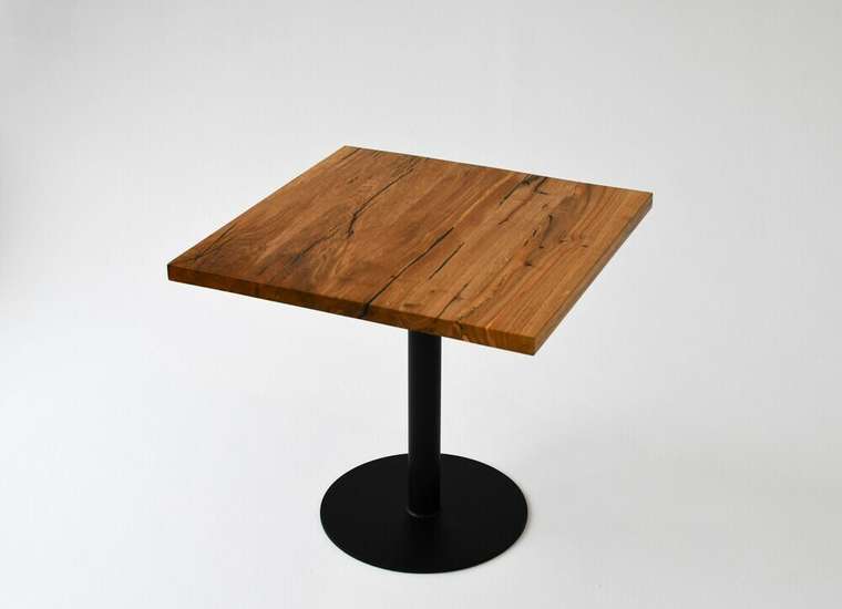 Обеденный стол Quadrate черно-коричневого цвета
