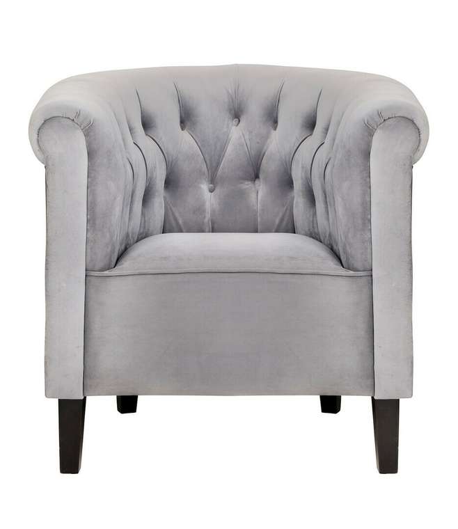 Кресло для дома Swaun grey серого цвета