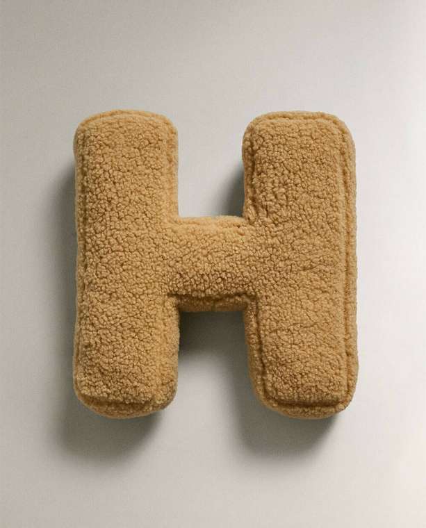 Детская подушка Letter h