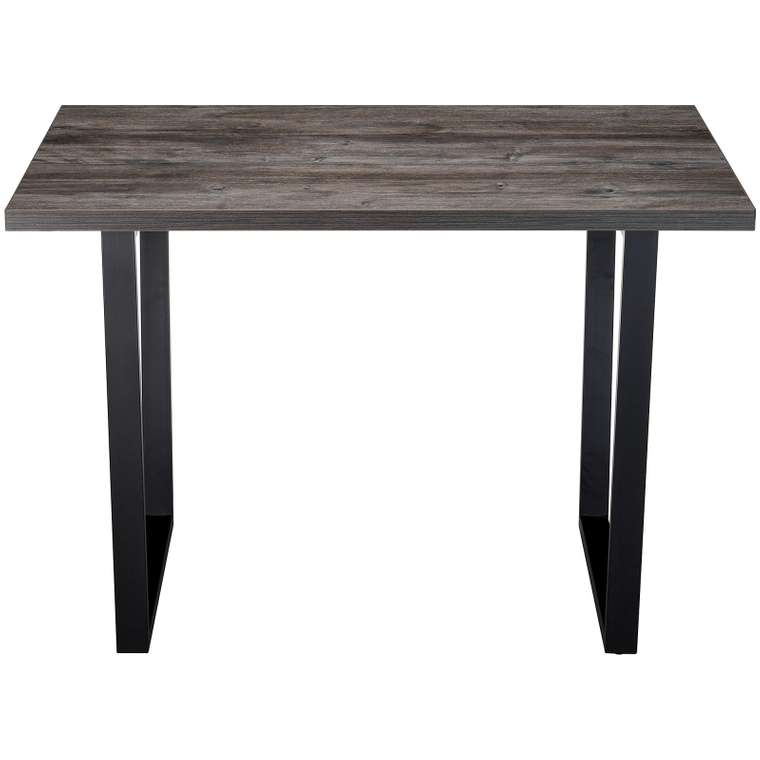 Обеденный стол Эльпатия черно-серого цвета