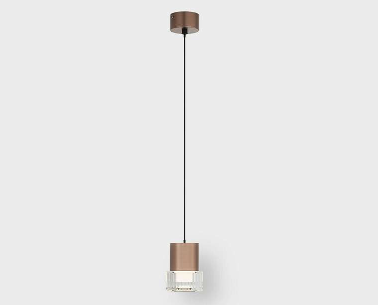Подвесной светильник IT014-0203 rose gold (пластик, цвет прозрачный)