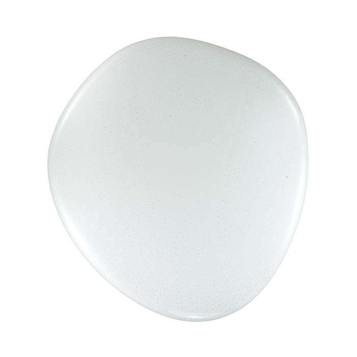 Светодиодный настенно-потолочный светильник Sonex Stone 3039/EL пластик/белый LED 72Вт 3000-6300K IP43 пульт ДУ/RGB/LampSmart