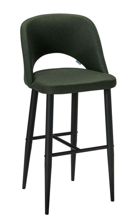 Барный стул Lars темно-зеленого цвета