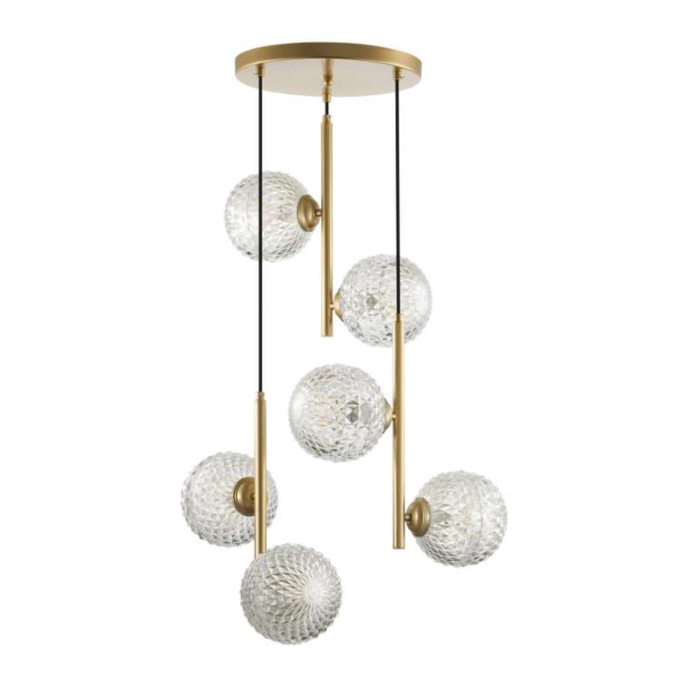 Подвесная люстра Geneva 5292/6 (акрил, цвет прозрачный)