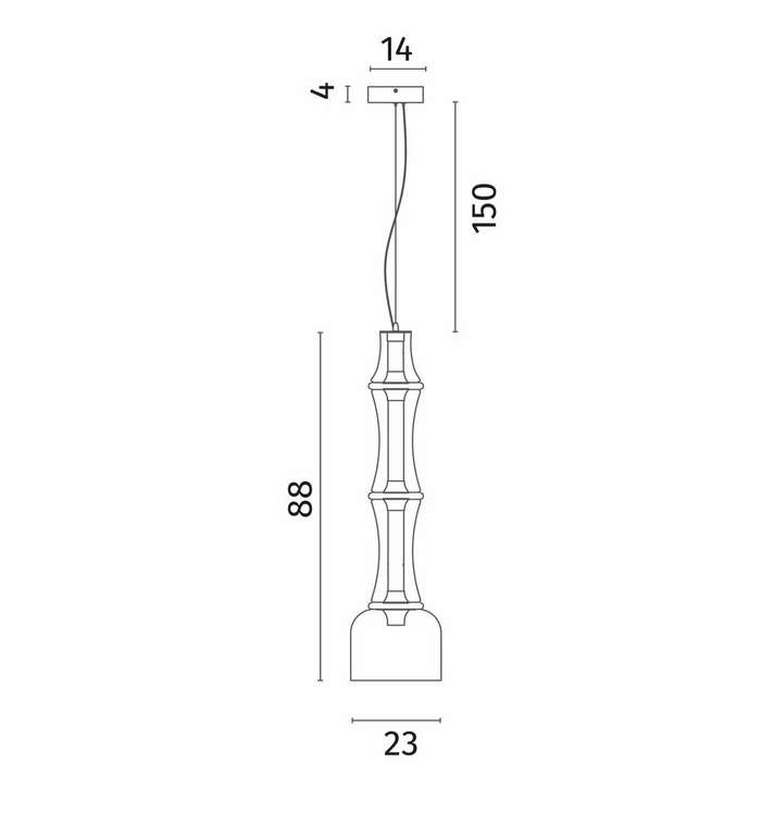 Подвесной светильник Divinare VOLTURN 1243/06 SP-30