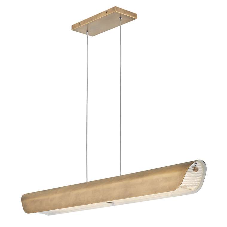 Подвесной светильник HK-ARCO-LED-LP-117-HB (металл, цвет латунь)