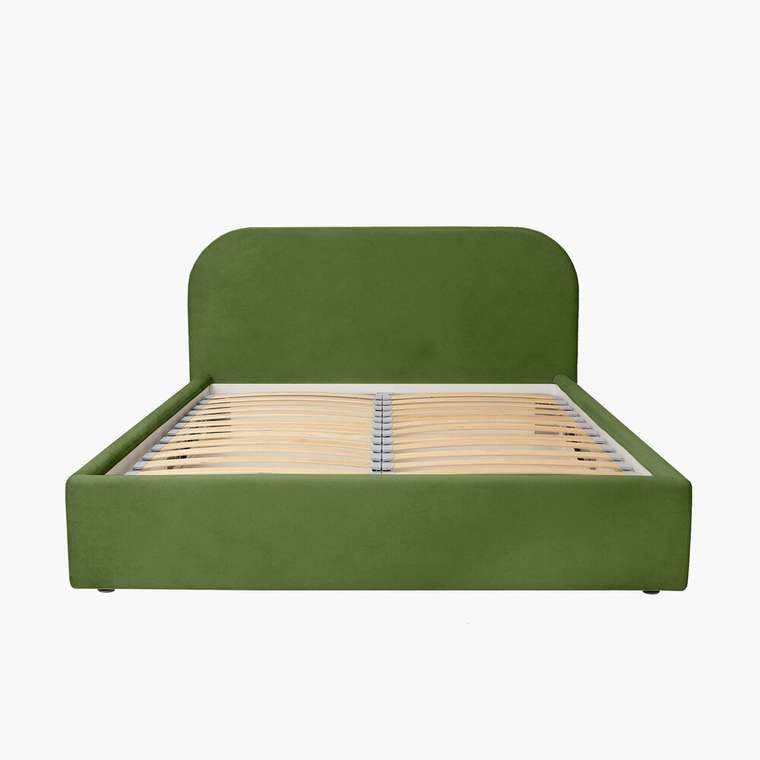 Кровать Regalia 180х200 зеленого цвета с подъёмным механизмом
