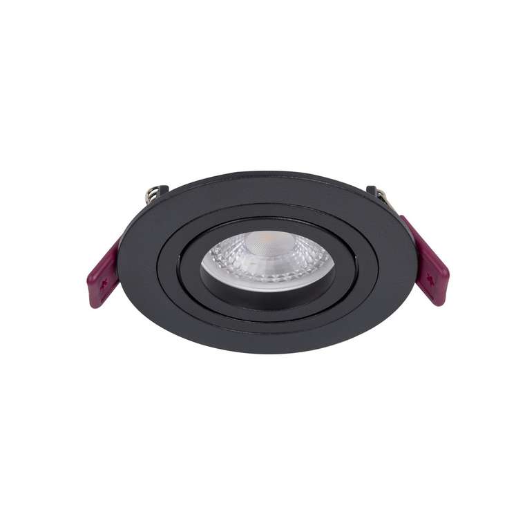 врезной светильник Lamppu металл, пластик 1*GU10*35W, IP20, excluded