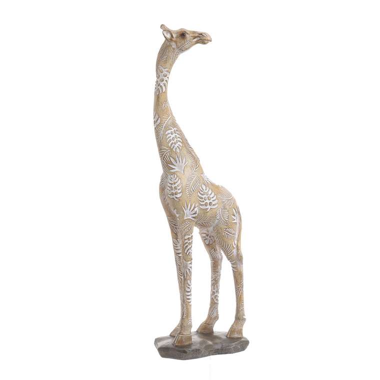 Декор настольный Жираф бежевого цвета