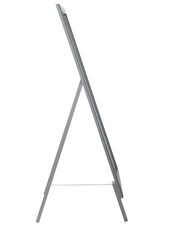 Зеркало напольное Beauty Style 29 серого цвета