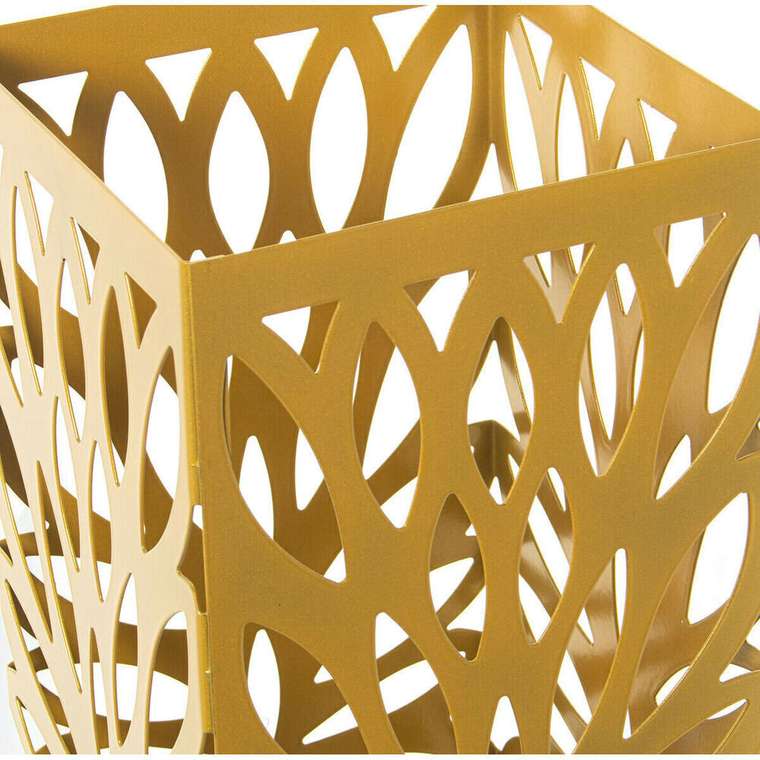Корзина для зонтов Позолоченный 15 x 49 x 15 cm