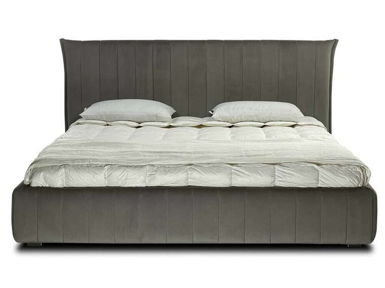 Кровать Hype 180х200 серого цвета с подъемным меxанизмом
