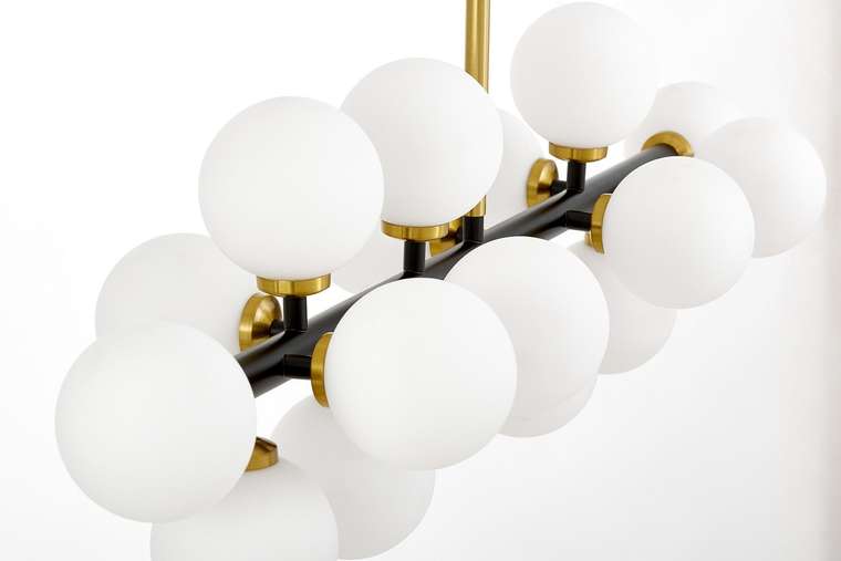 Подвесной светильник Lumina Deco Marsiada LDP 6033-16 BK+MD