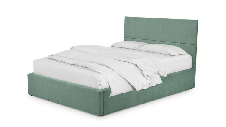 Кровать Порту 140х200 зеленого цвета
