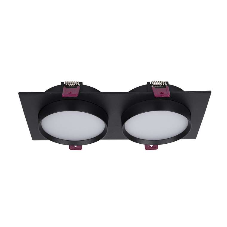 врезной светильник Vasto металл 2*GX53LED*15W, IP20, excluded