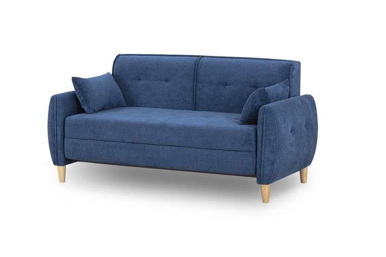 Кресло-кровать Анита синего цвета