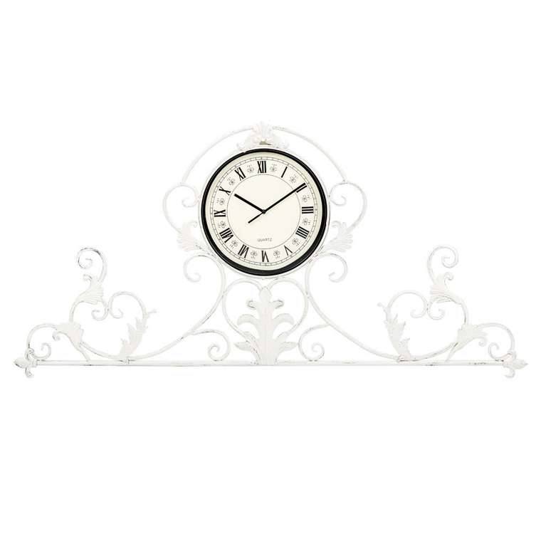 Настенные часы Артуа белого цвета