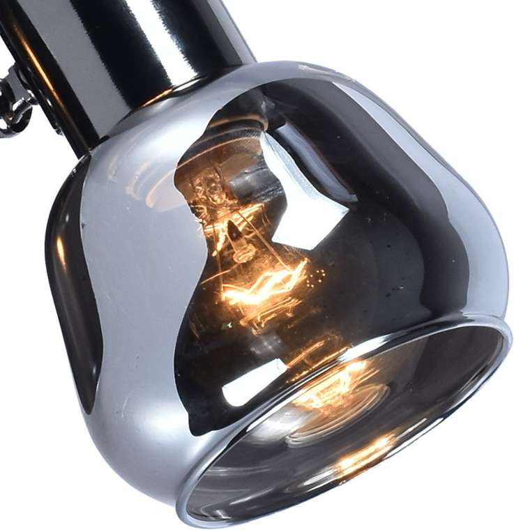 Спот 05960-0.8-01 PEARL BK (DARK CHROME) (стекло, цвет дымчатый)