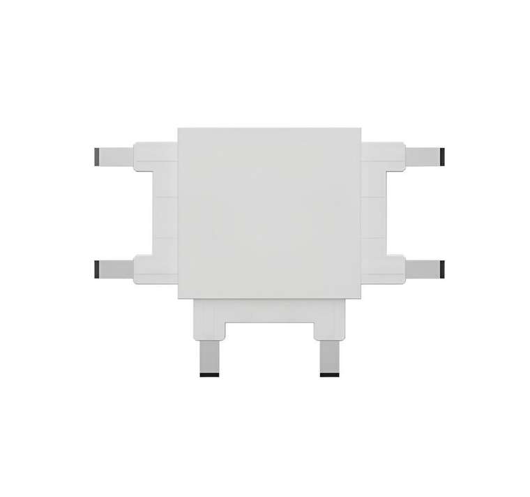 Коннектор P20 для магнитного трека T-типа белого цвета