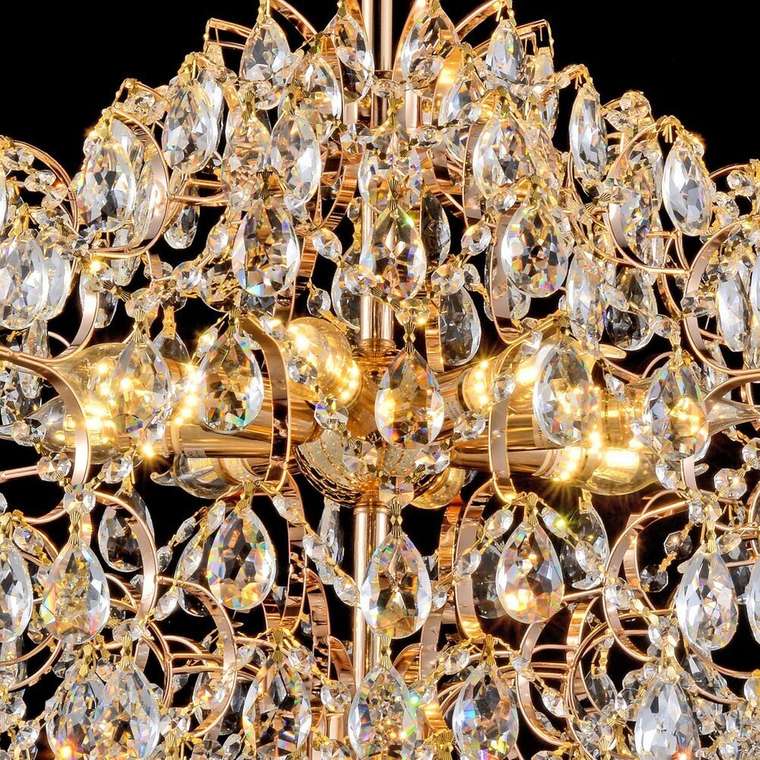 Хрустальная люстра 62300-0.3-550 FGD (хрусталь, цвет прозрачный)