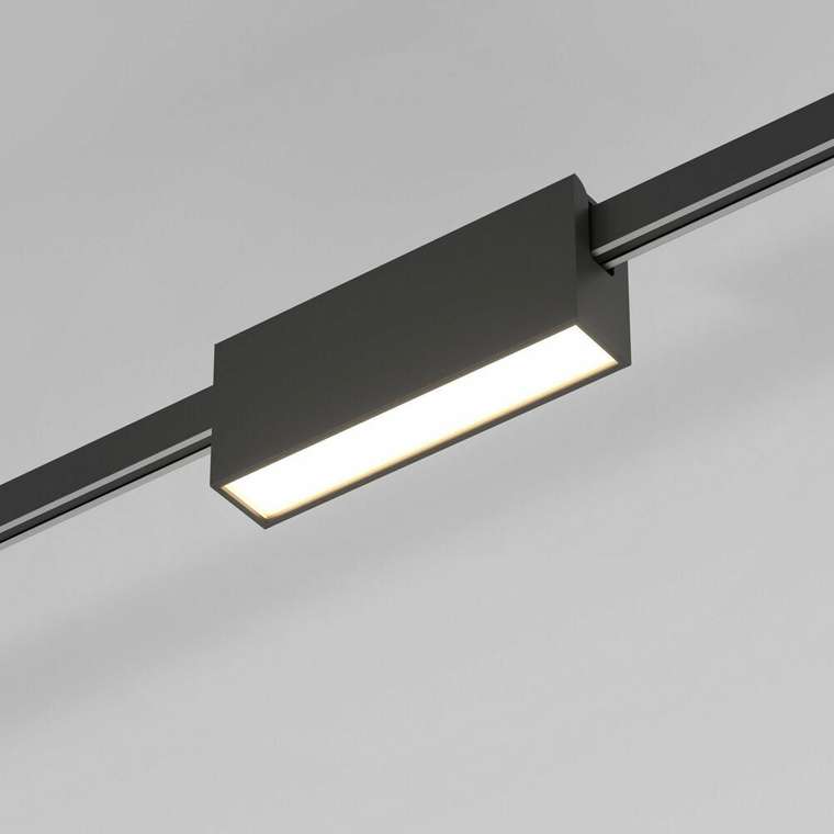Трековый светильник 6W 3000K (чёрный) 85122/01 Esthetic Magnetic 