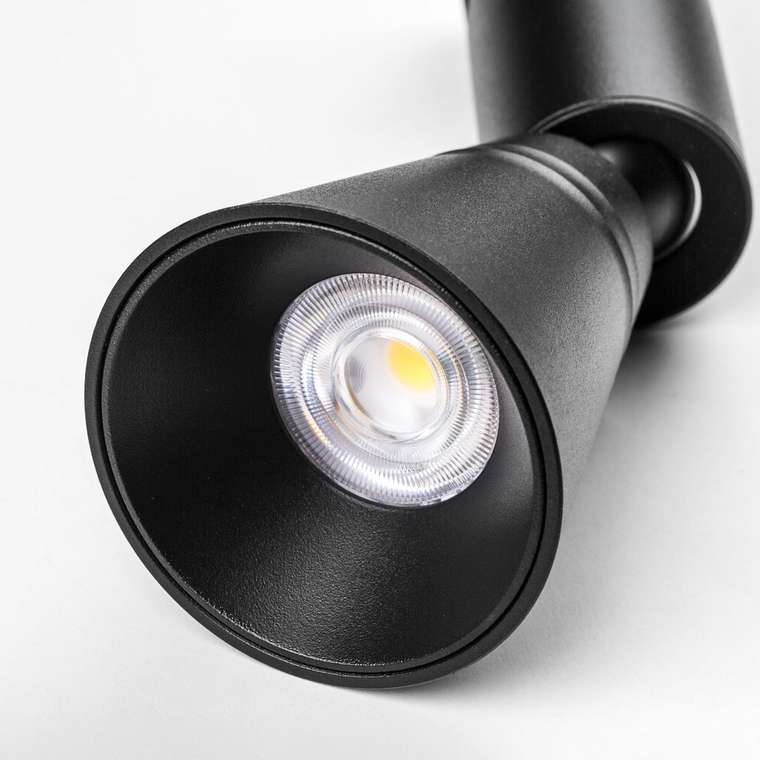 Светильник 48V (D65) DUE HERMES 6W 590LM 36G ЧЕРНЫЙ 4000K