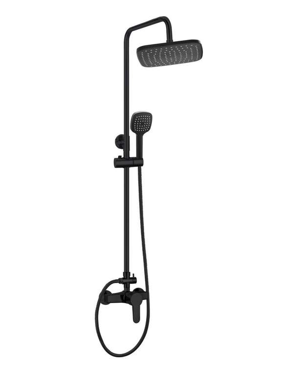 Душевая стойка OneLife P01-912b черного цвета
