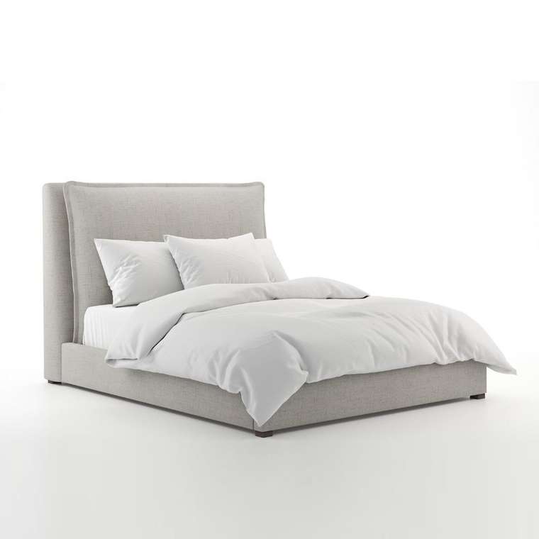 Кровать Sloane 180х200 серого цвета