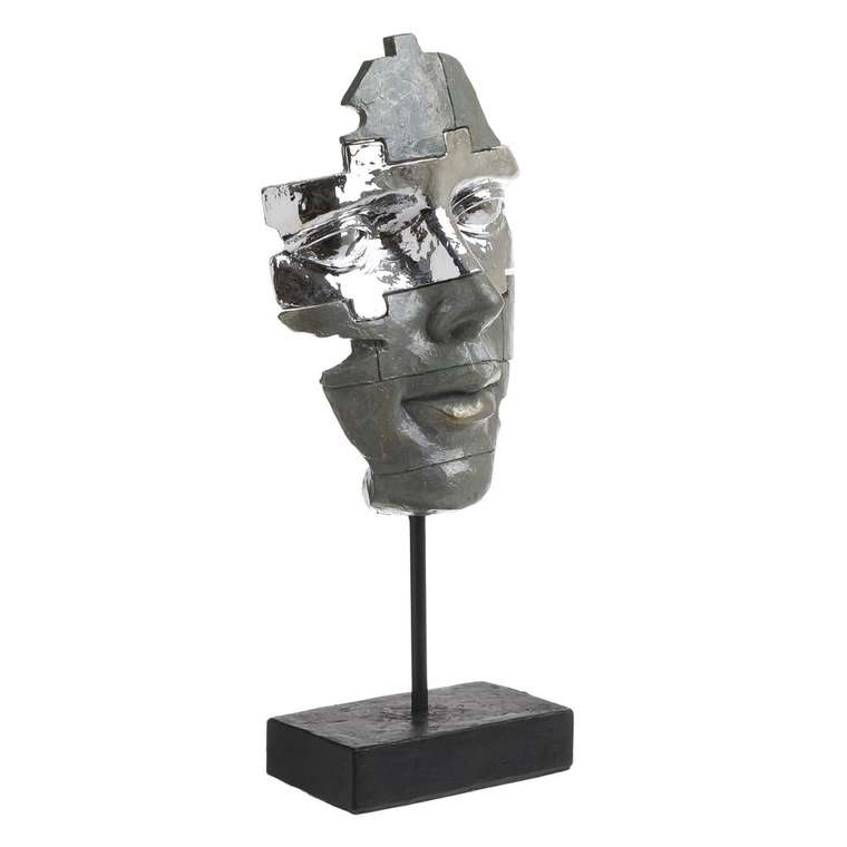 Декор настольный серебристого цвета
