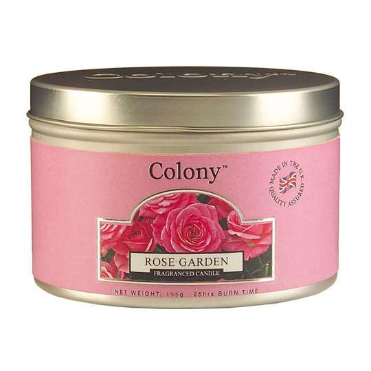 Свеча ароматическая 'Wax Lyrical Colony' (разные ароматы) / Розовый сад