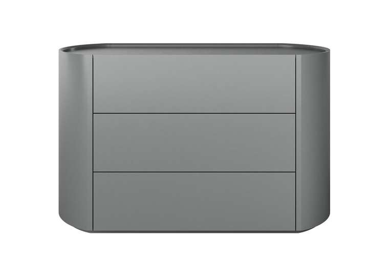Комод Lagom 3 серого цвета