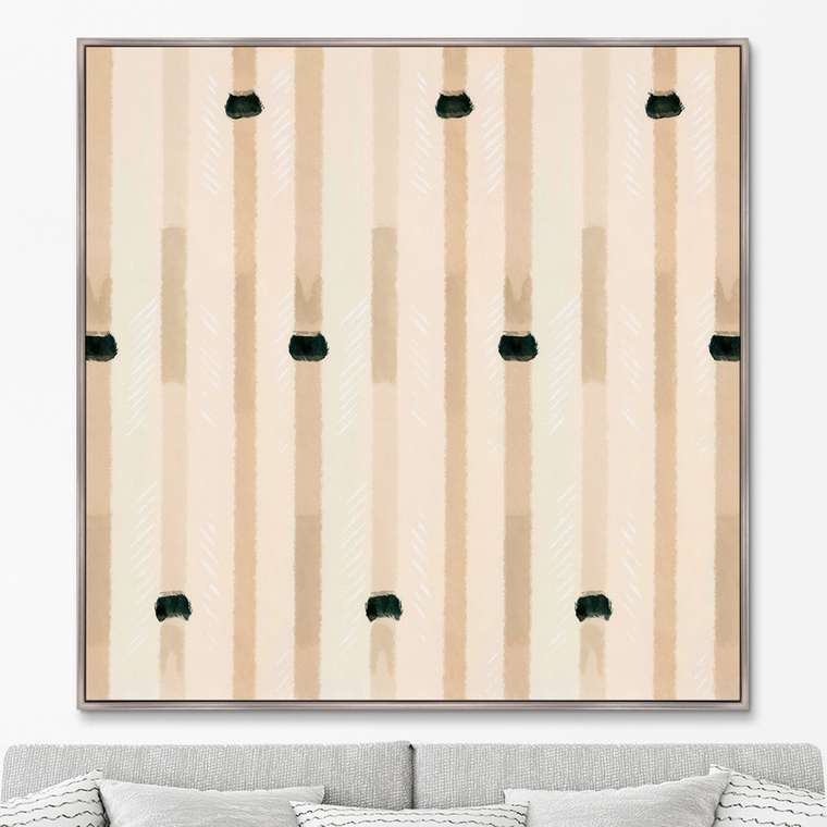 Репродукция картины Vintage print of Japanese textile №2, 1904г.