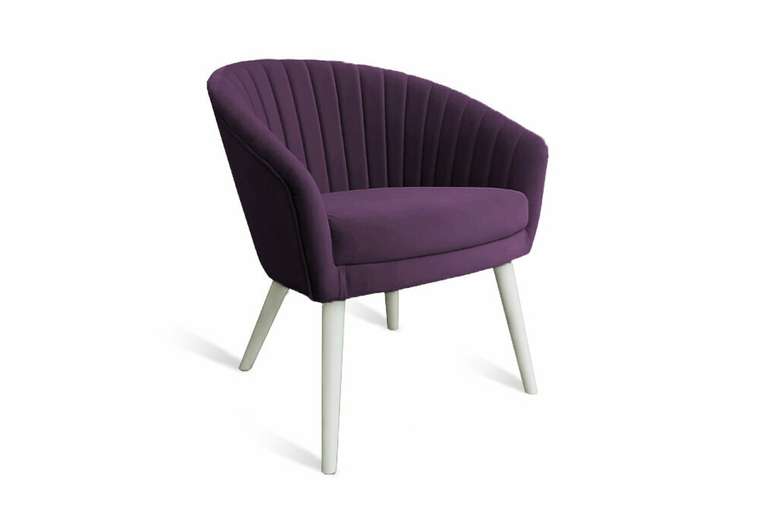 Кресло Тиана фиолетового цвета