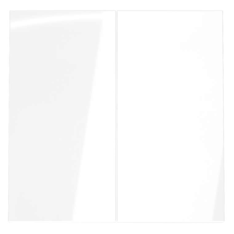 Клавиши для выключателя/переключателя двухклавишного, S70 (белый глянцевый)