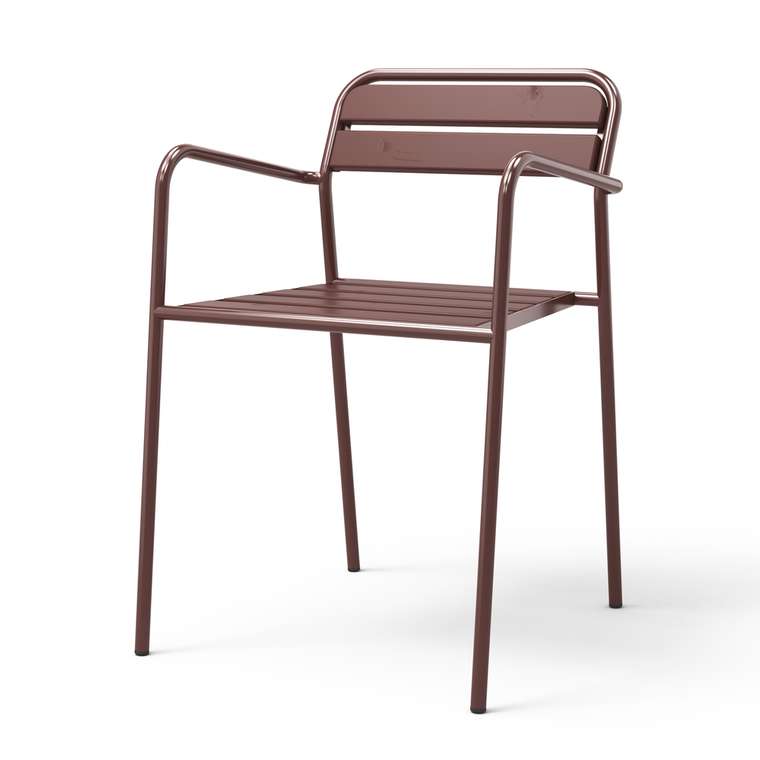 Набор из двух стульев коричневого цвета