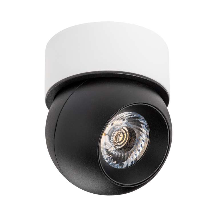 Светильник INTERO LED 9W 850LM 24G ЧЕРНЫЙ/БЕЛЫЙ 4000K (217074+521706)