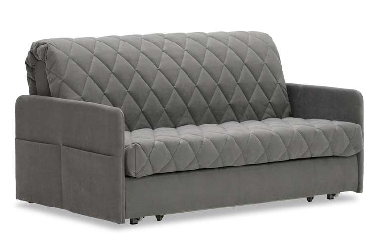 Диван-кровать Торино темно-серого цвета