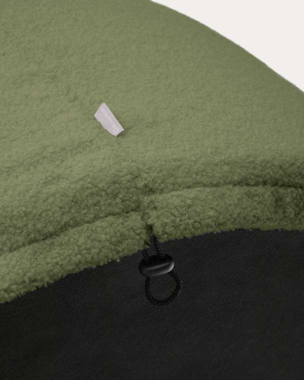 Чехол на пуф Kaeli 90 зеленого цвета