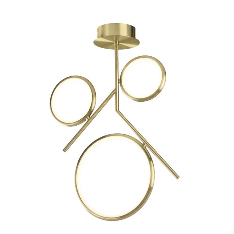 Люстра на штанге Olimpia Oro 6581 (алюминий, цвет золото)