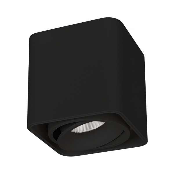 Накладной светильник SP-CUBUS 036053 (алюминий, цвет черный)