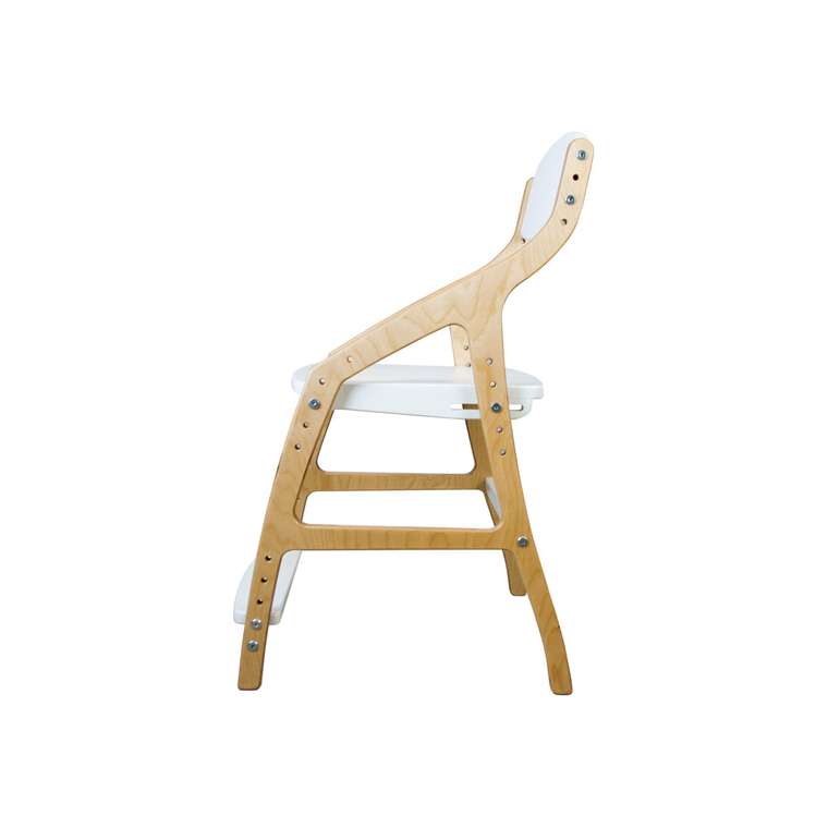 Детский стул Эверест бело-бежевого цвета