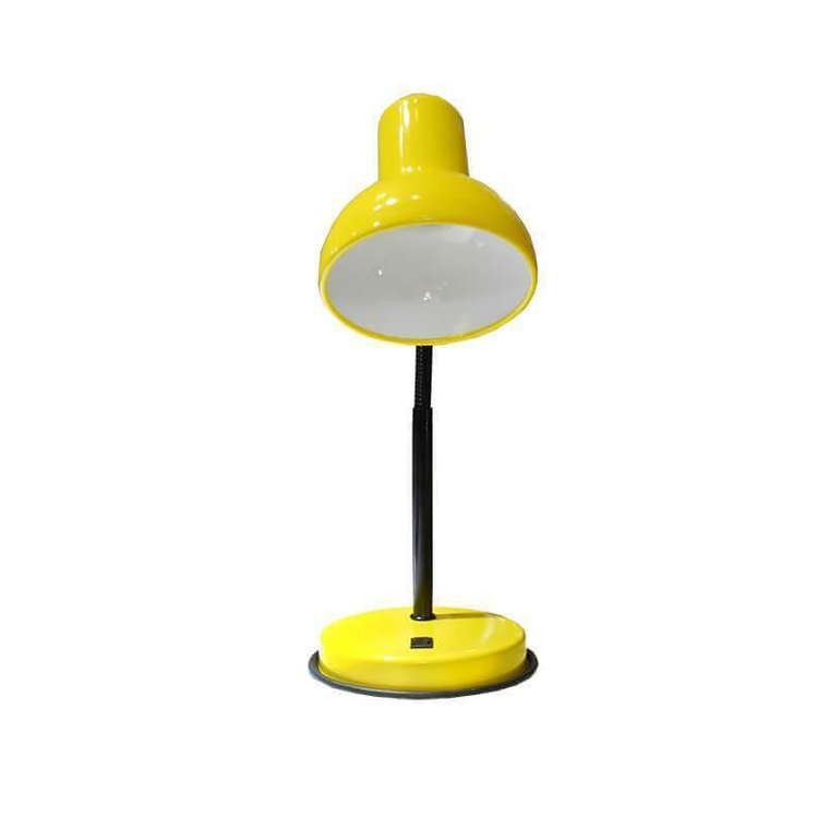 Настольная лампа Эир желтого цвета