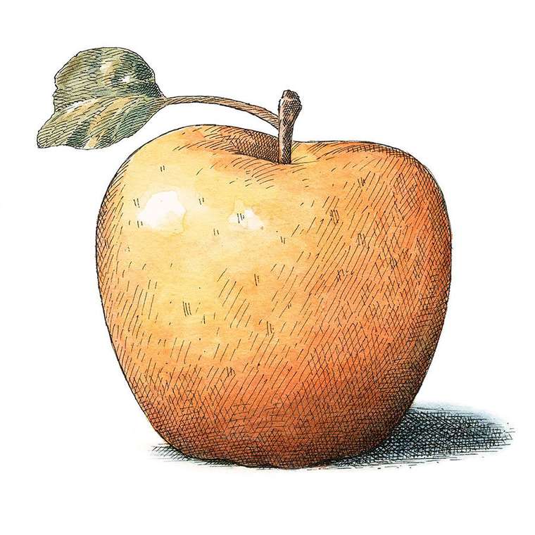 Картина (репродукция, постер): Apple No. 4