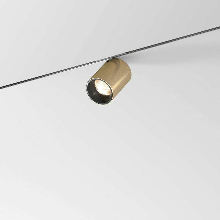 Трековый светильник 9W 3000K латунь/черный 85204/01 Mini Magnetic 
