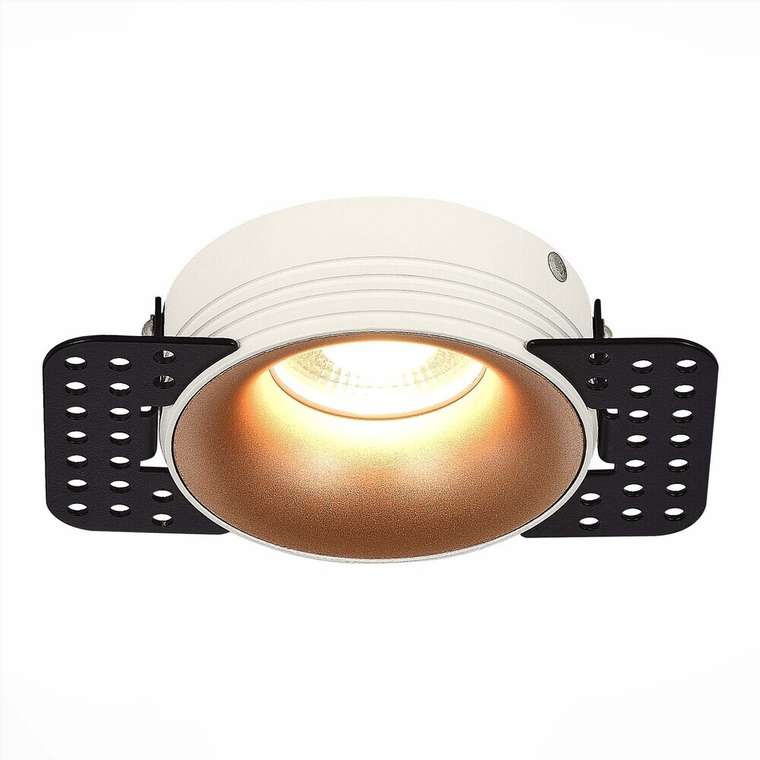 Св-к встр. Белый GU10 1*50W IP20 D78xH30 165-265V Без ламп Встраиваемые светильники