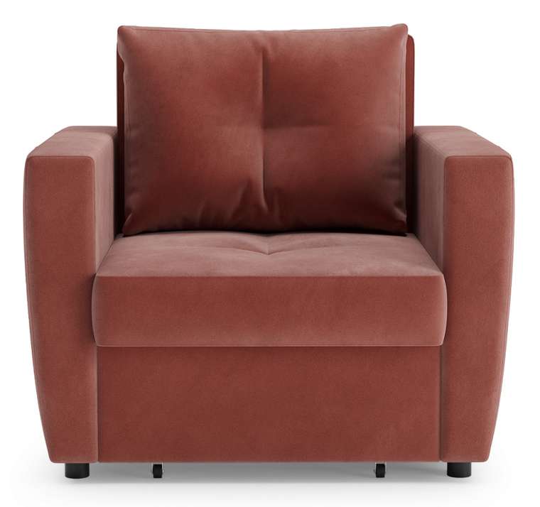 Кресло-кровать Хельга терракотового цвета