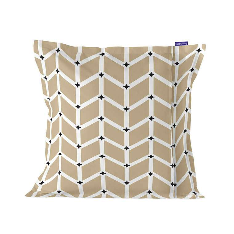 Наволочки Blanc Blush Sand 60x60 бежевого цвета