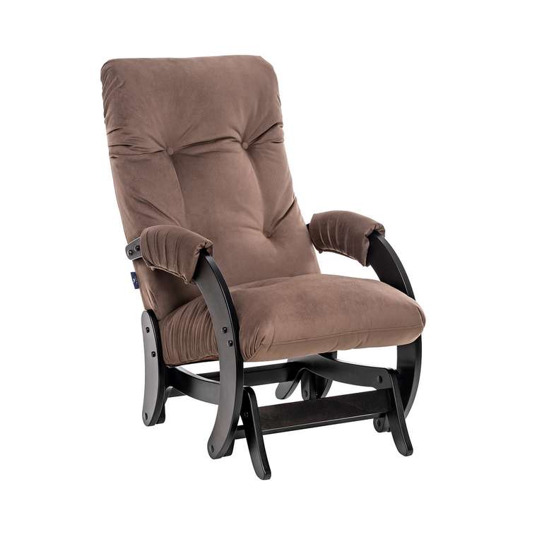 Кресло-глайдер Модель 68 шоколадного цвета