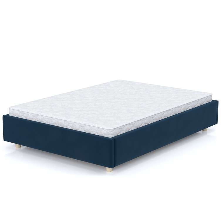 Кровать SleepBox 160x200 синего цвета